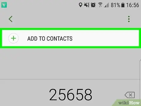 Magdagdag ng Mga contact sa Samsung Galaxy Hakbang 3