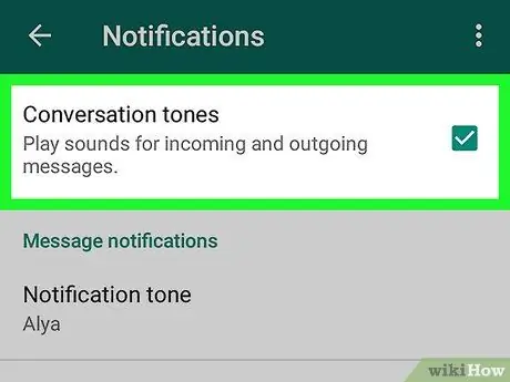 Включете известията на WhatsApp на Android Стъпка 10