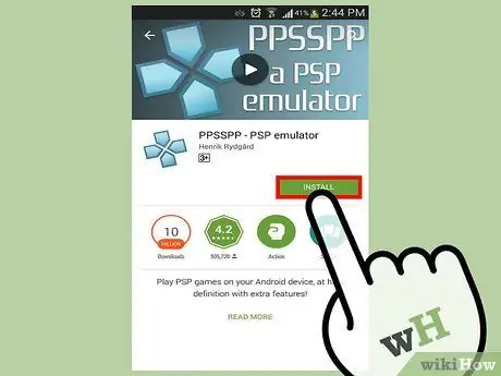 በ PPSSPP የመተግበሪያ ደረጃ 4 በ Android ላይ የ PSP ጨዋታዎችን ይጫወቱ