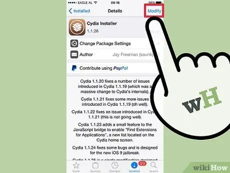 Tanggalin ang Cydia mula sa iPhone_iPod Touch Hakbang 9