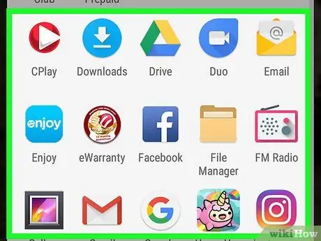 Organizimi i aplikacioneve në Android Hapi 8