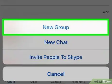 Gumawa ng isang Group FaceTime Hakbang 3