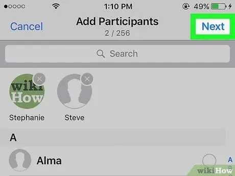 WhatsApp -та iPhone немесе iPad -та өзіңізге хабарлама жіберіңіз 3 -қадам