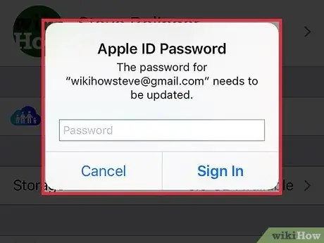 حذف شماره تلفن Apple ID در iPhone 4 مرحله 4