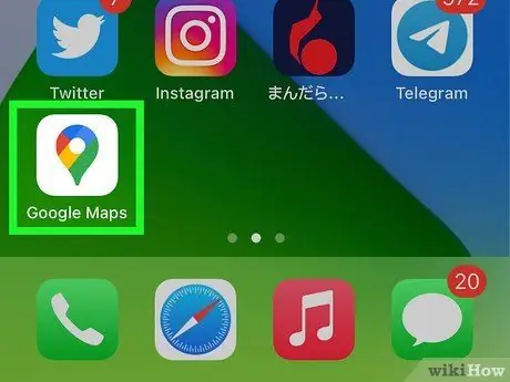 Kalibrējiet kompasu pakalpojumā Google Maps iPhone vai iPad ierīcē 8. darbība