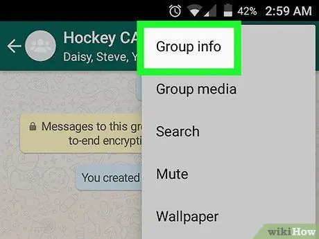 Envie mensagens para você mesmo no WhatsApp no Android Etapa 10