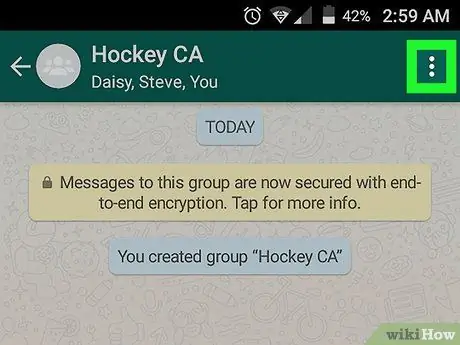 Android Step 9. पर WhatsApp पर स्वयं को संदेश भेजें