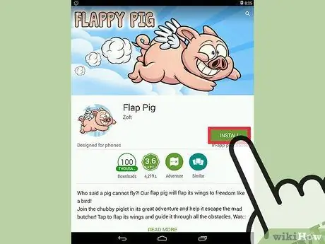 ดาวน์โหลดแอปจาก Google Play ขั้นตอนที่ 4