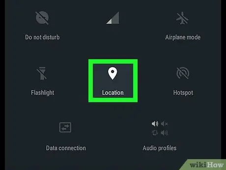 Включите GPS на Android Шаг 3