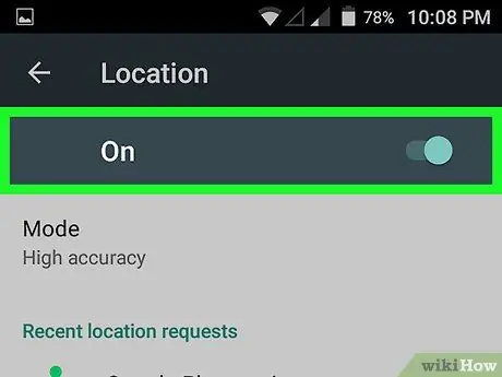 Android 7 -də GPS -i yandırın Addım 7