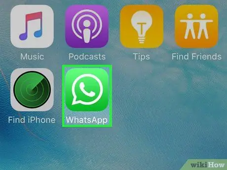 Canvieu l'estat a WhatsApp Pas 1