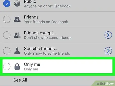 Feu que la vostra imatge de perfil de Facebook sigui privada a l'iPhone i l'iPad Pas 10