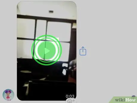 Запазете видеоклипове от Facebook Messenger в Camera Roll Стъпка 9