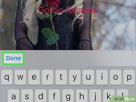 Ajouter du texte à une photo sur un iPhone Étape 9