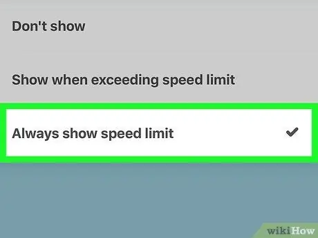 Show Speed Limits on Maps on an iPhone Step 15