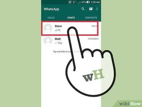 Кимдир бирөө WhatsAppта онлайнда болсо, 3 -кадамды айтыңыз