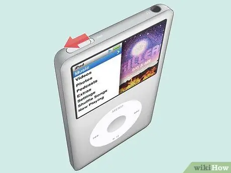 Slå av iPod Classic Trinn 1