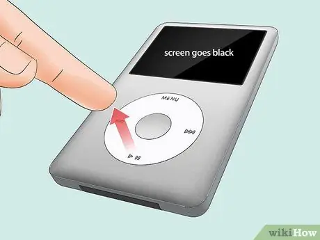 Slå av iPod Classic Trinn 3