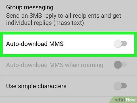 I-block ang Mga Mensahe ng Multimedia (MMS) sa Android Hakbang 5