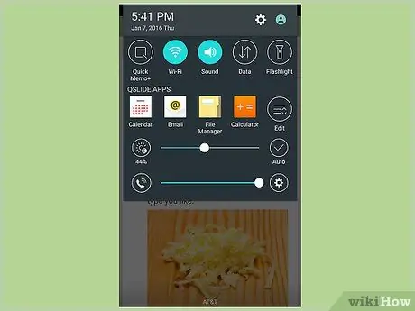 Feu una captura de pantalla d'un telèfon Android 4G LG Pas 7