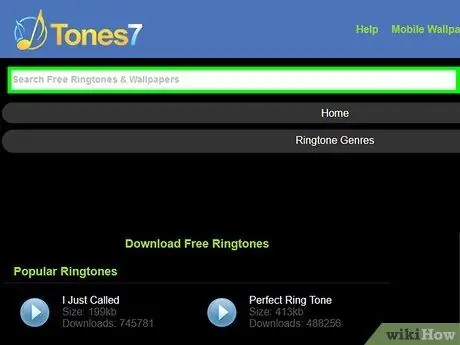 Ringtones downloaden Stap 2