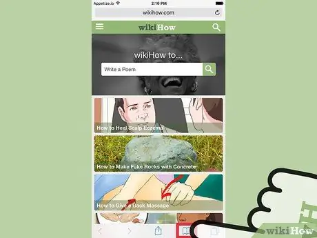 Gumawa ng Mga Bookmark sa Safari para sa iOS Hakbang 9