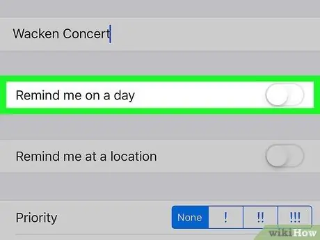 Eine Erinnerung auf einem iPhone einrichten Schritt 6