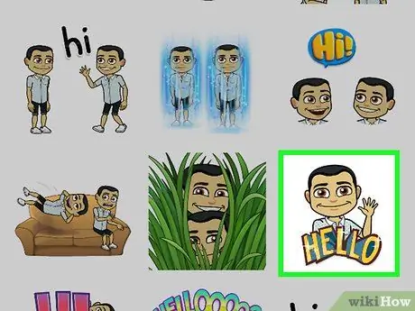 Bitmoji gebruiken met vrienden Stap 10