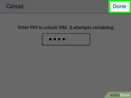 Unlock a SIM Card on an iPhone Step 6