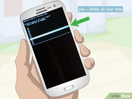 Επαναφορά Samsung Galaxy S3 Βήμα 12