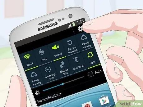 Samsung Galaxy S3 Adım 2'yi Sıfırlayın