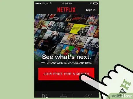 Für Netflix registrieren Schritt 21