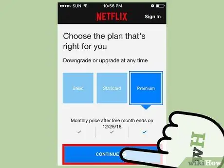 Reģistrējieties Netflix 23. solim