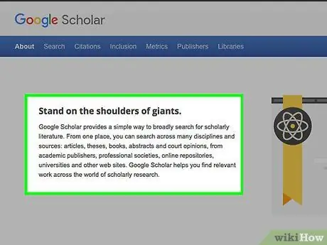 Используйте Google Scholar Step 14