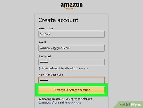 Buat Akaun Amazon Langkah 8