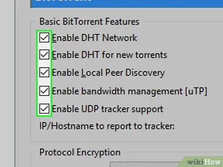 UTorrent 32 -қадамын конфигурациялаңыз