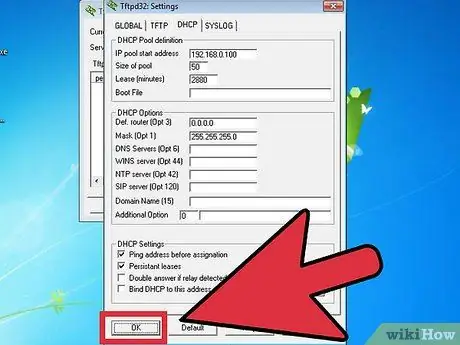 Configurar DHCP en una red de área local Paso 13