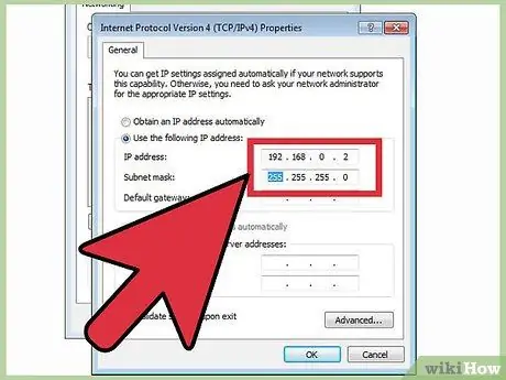 DHCP instellen op een Local Area Network Stap 2