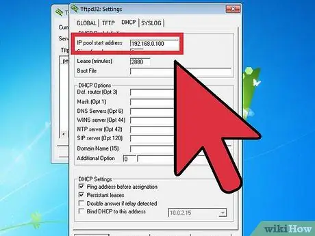 Nastavite DHCP v lokalnem omrežju Korak 7