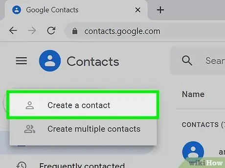 Add Contacts in Gmail Step 3