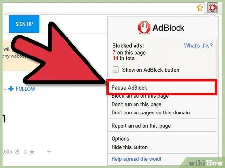 Odstráňte reklamy z Google Chrome pomocou AdBlock, krok 6