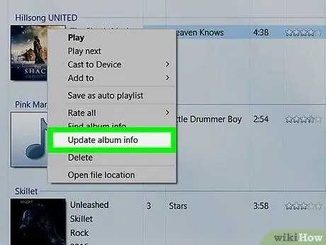 Windows Adım 22'de Bir MP3 Şarkısı için Yeni Albüm Kapak Fotoğrafını Değiştirin veya Yerleştirin