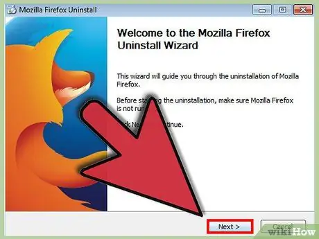 Verwyder Firefox Stap 10