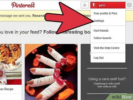 Pinterest Adım 1'i kullanın