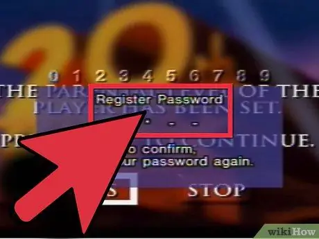 Reset the Password on Your PS2 Step 3