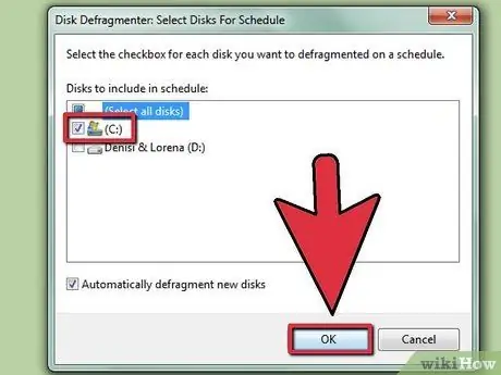 Desfragmentar una computadora Paso 11