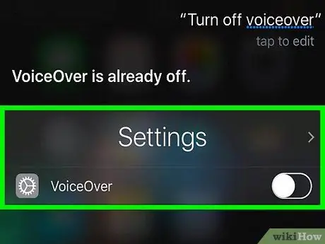 قم بإيقاف تشغيل VoiceOver على جهاز iPhone الخاص بك الخطوة 9