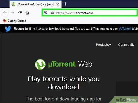 Ներբեռնեք ֆիլմեր uTorrent- ի միջոցով Քայլ 1