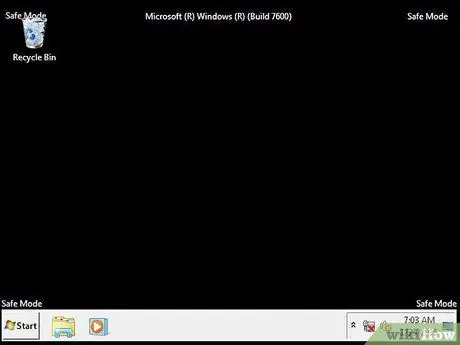 Activer le mode sans échec sur Windows 7 Étape 7