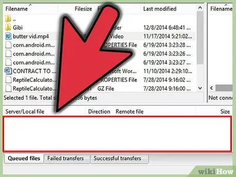 Utilitzeu FileZilla Pas 10